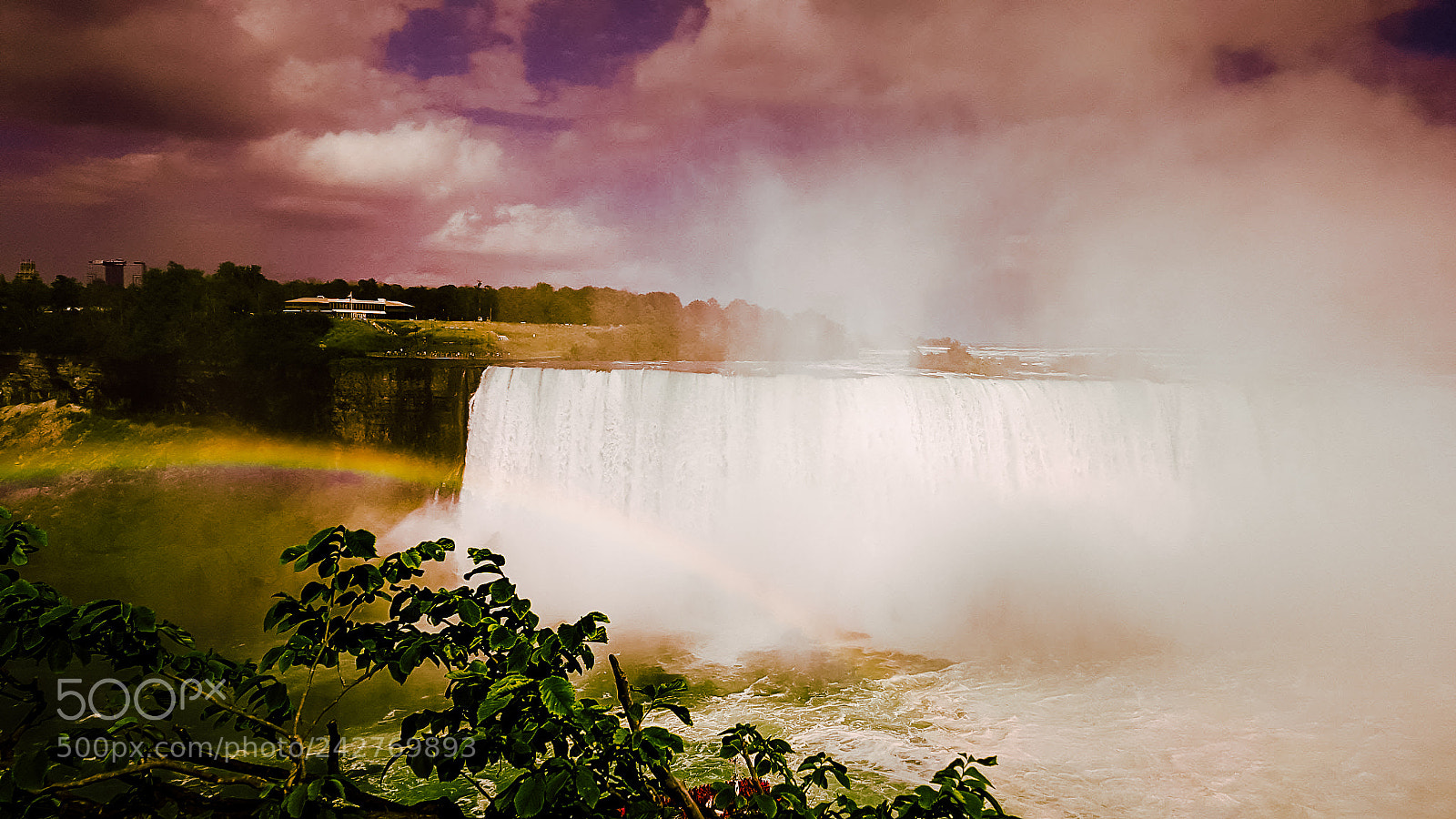 Samsung Galaxy S7 Edge sample photo. Niagara falls in summer 2017 photography