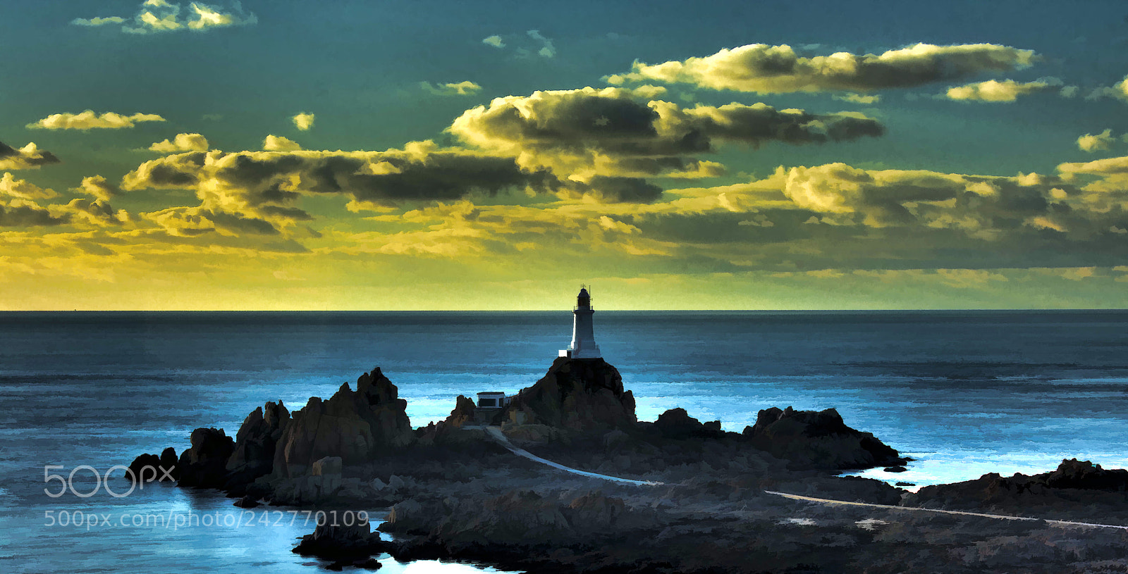 Canon EOS 400D (EOS Digital Rebel XTi / EOS Kiss Digital X) sample photo. Cobiere lighthouse photography