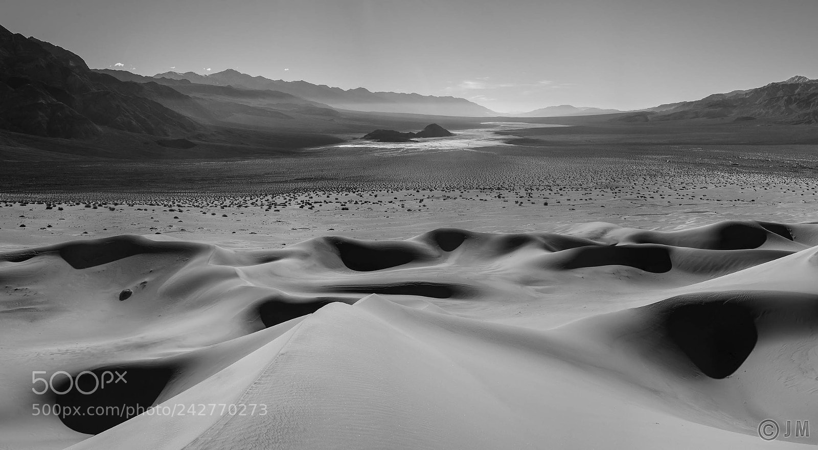 Leica M9 sample photo. Panamint dunes (death valley) photography