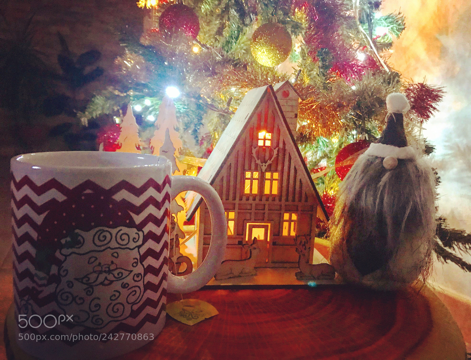 Apple iPhone 7 sample photo. Christmas relax photography