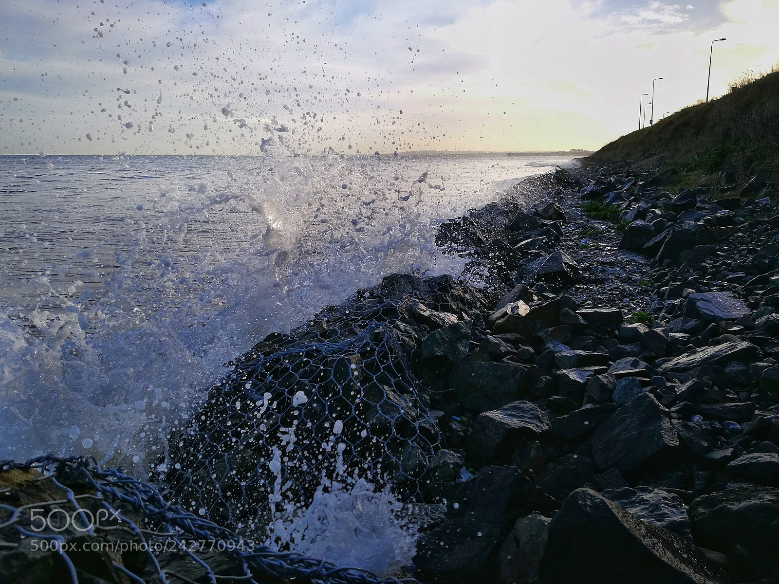 HUAWEI P9 sample photo. Crashing wave photography