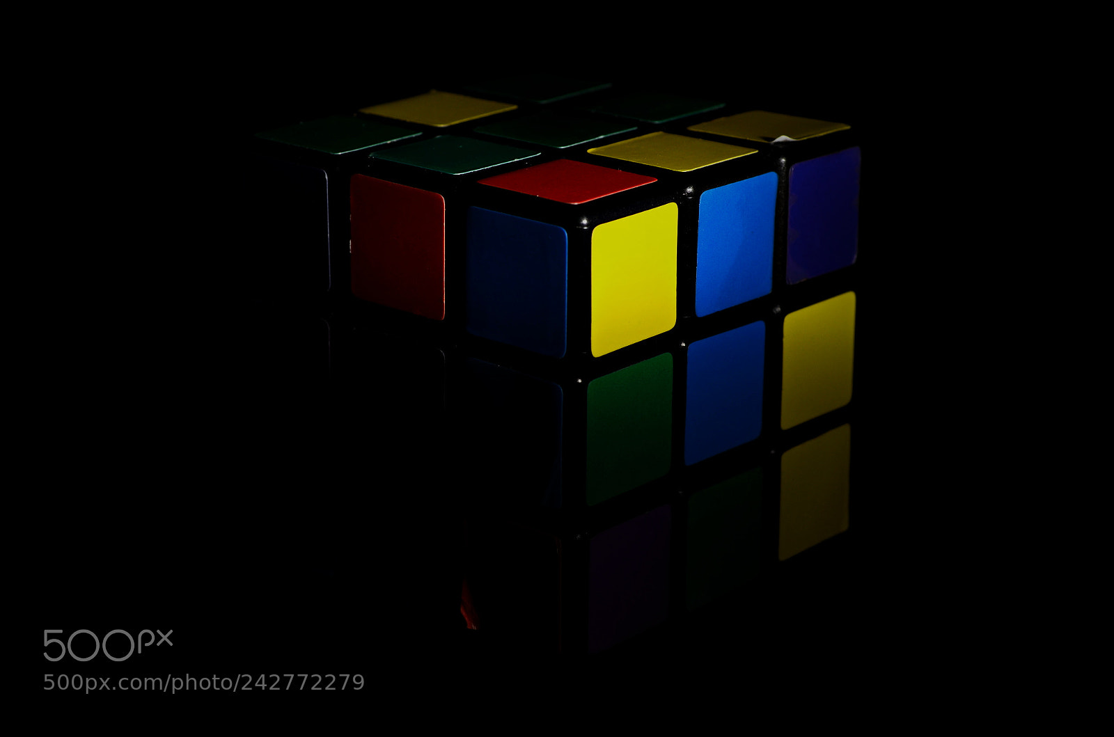 Nikon D5100 sample photo. Rubik´s cube photography