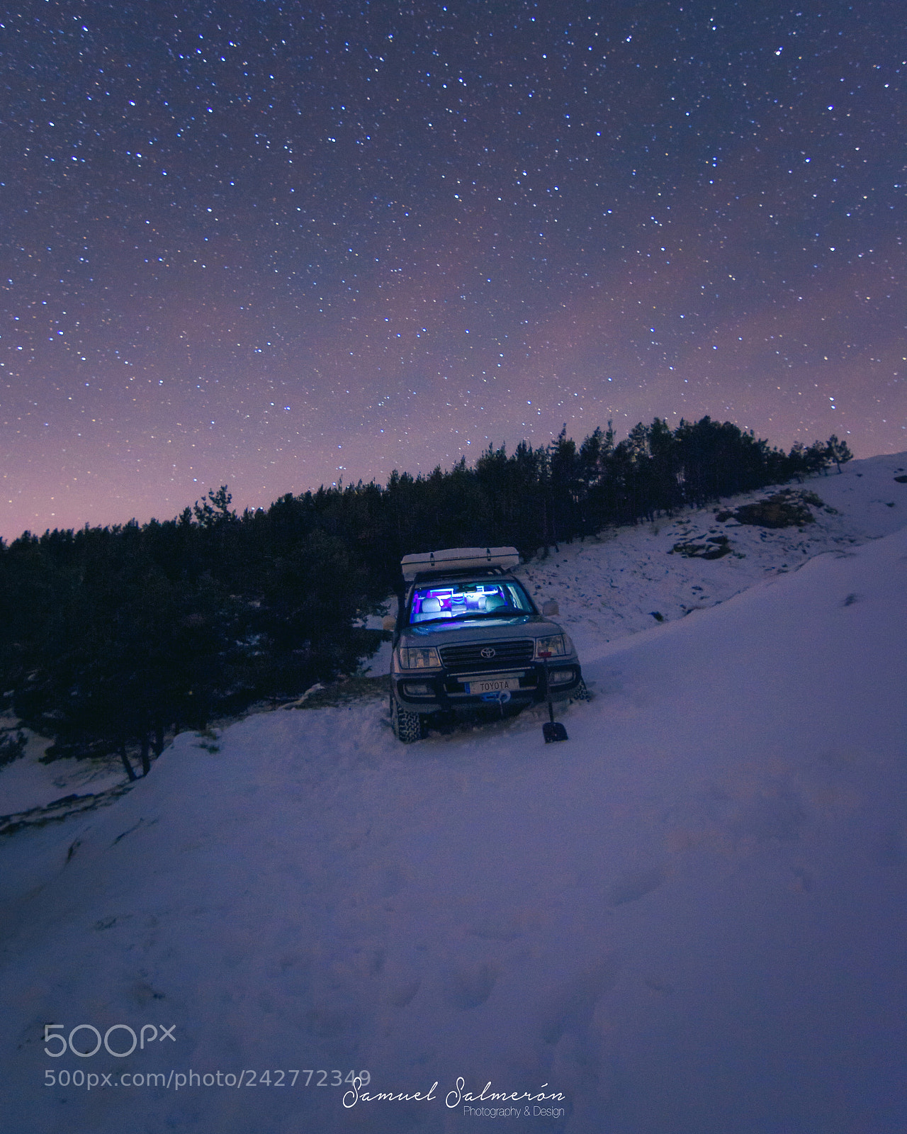 Nikon D7100 sample photo. Snow roads photography