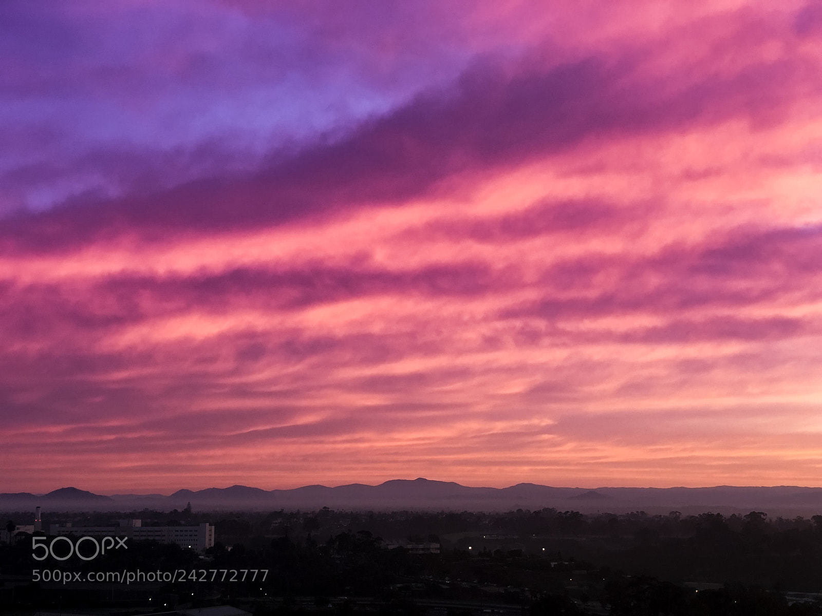 Apple iPhone X sample photo. California sunrise photography