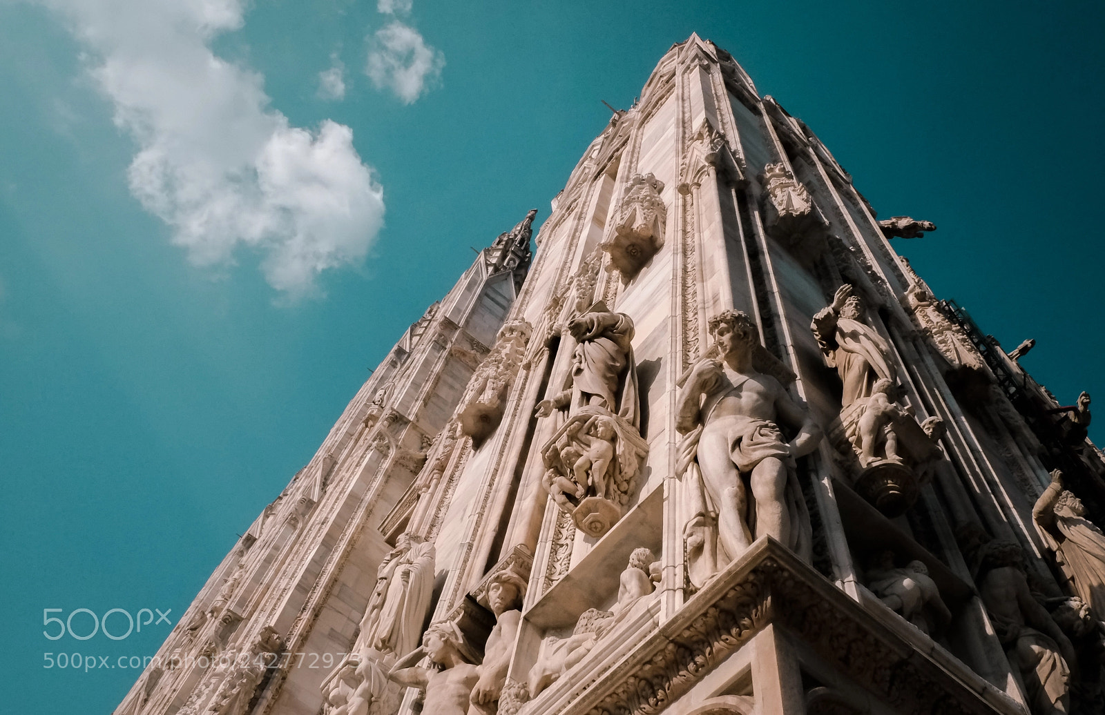 Fujifilm X-E1 sample photo. La facade du duomo photography