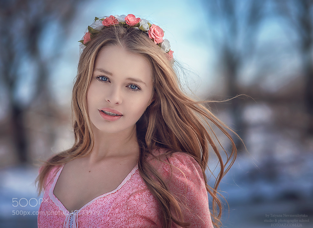 Nikon D610 sample photo. Spring girl photography