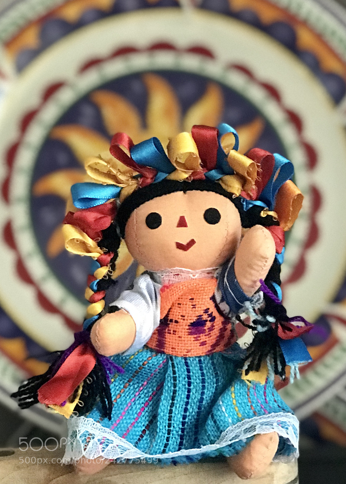 Apple iPhone 7 Plus sample photo. Mexican doll photography