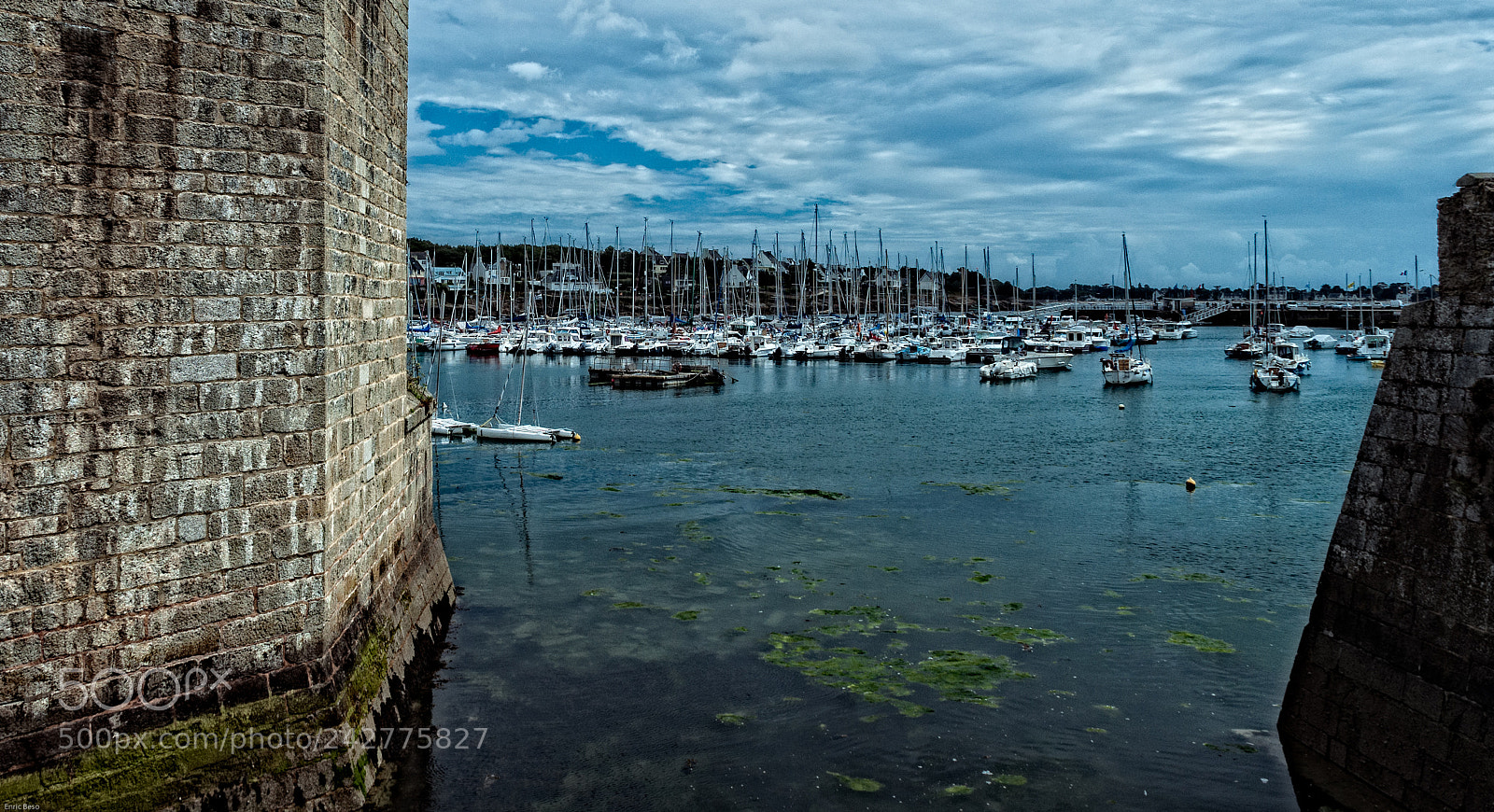 Nikon D5000 sample photo. Cocarneau port photography
