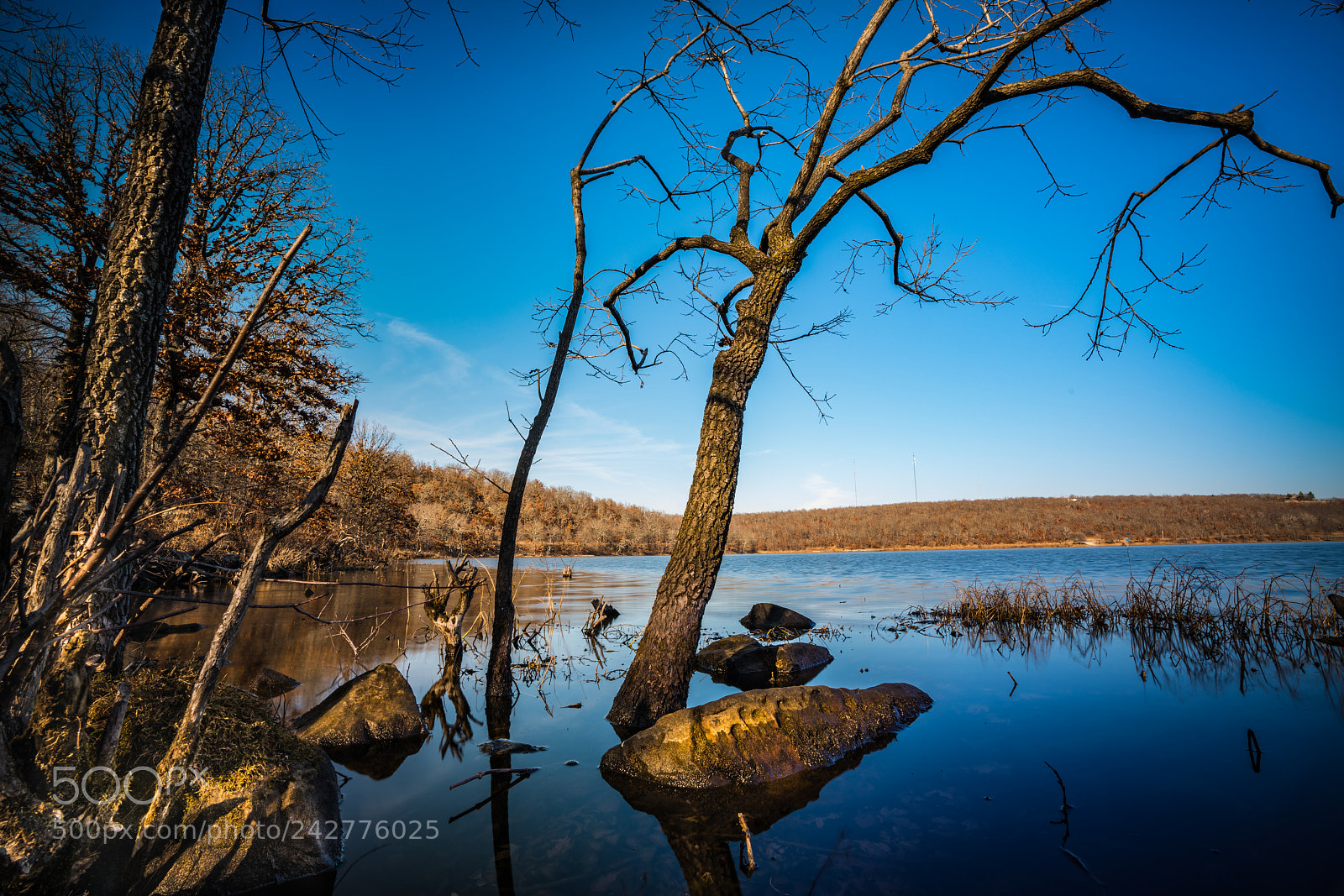 Sony a7R III sample photo. Bixhoma lake, winter photography