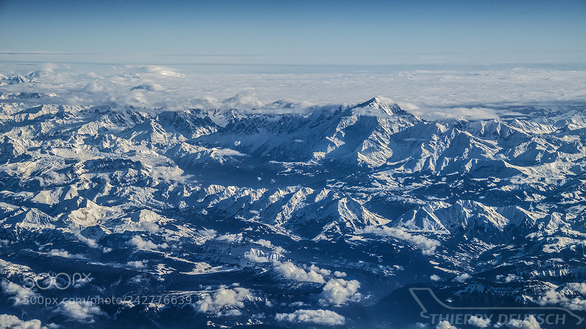 Nikon D800 sample photo. Mont blanc photography