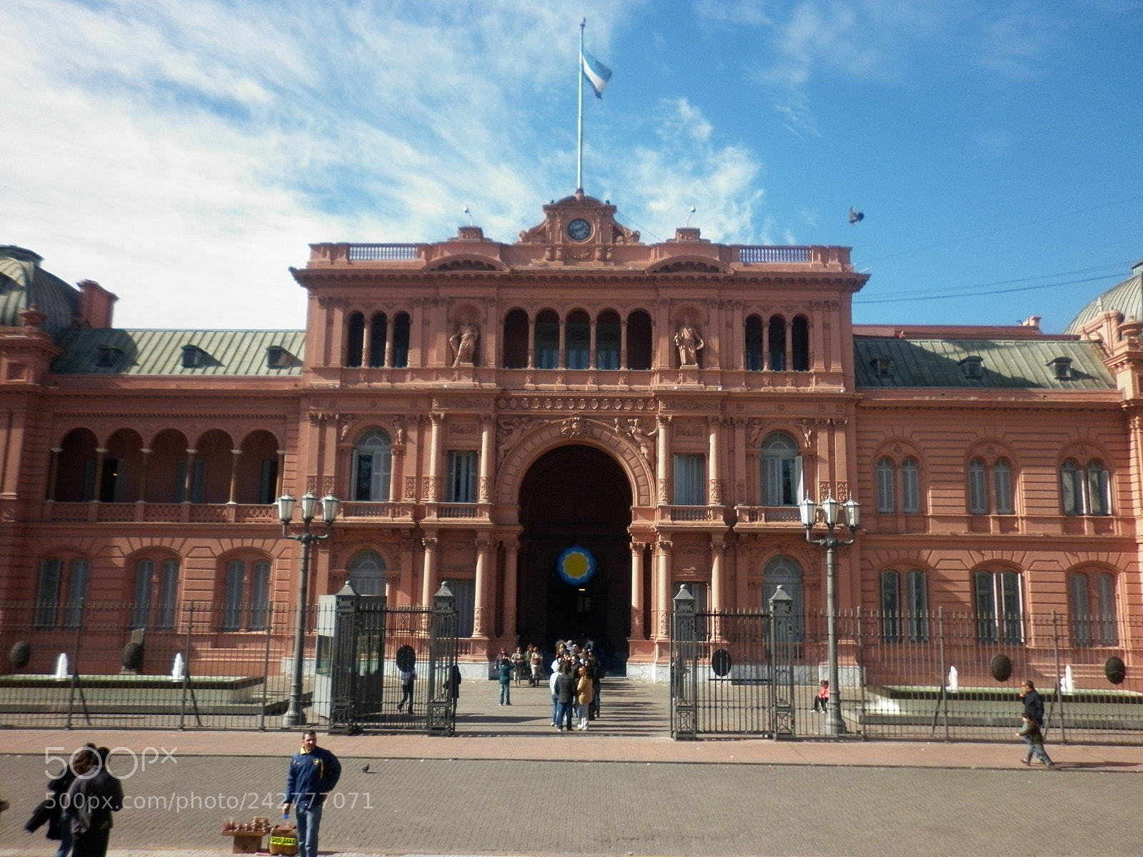 Panasonic DMC-F3 sample photo. Casa rosada photography