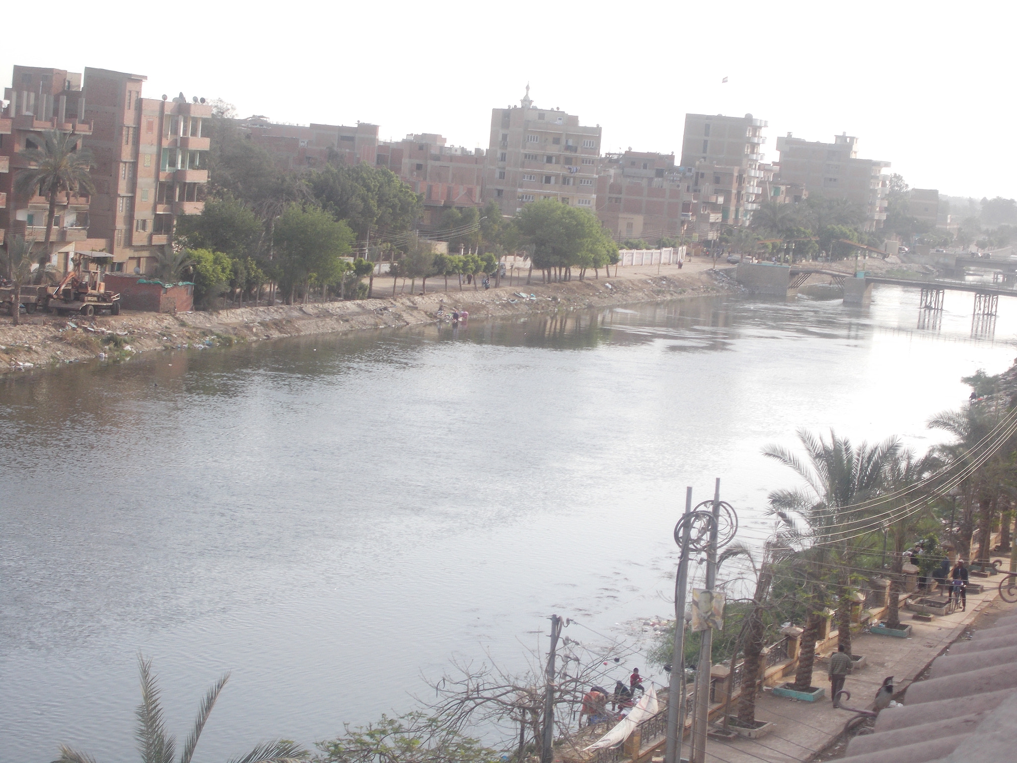 Nikon Coolpix L26 sample photo. A sluiceway of the nile river in my village photography