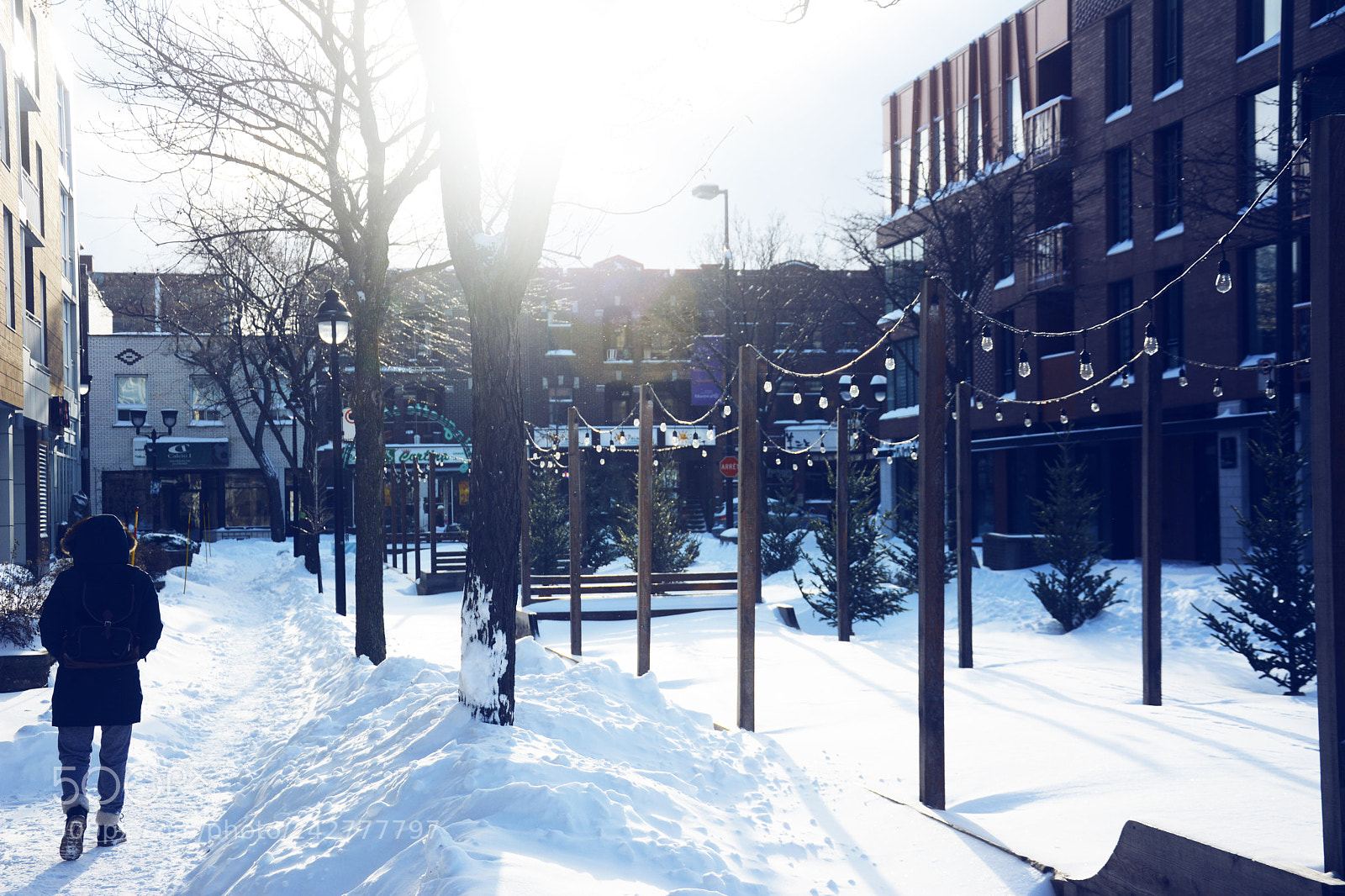 Nikon D7100 sample photo. Winter time in montreal photography