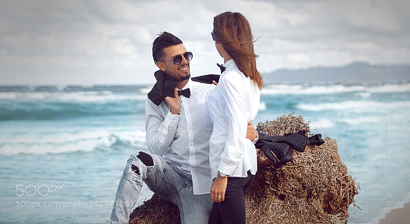 Nikon D300 sample photo. Fashion couple photography