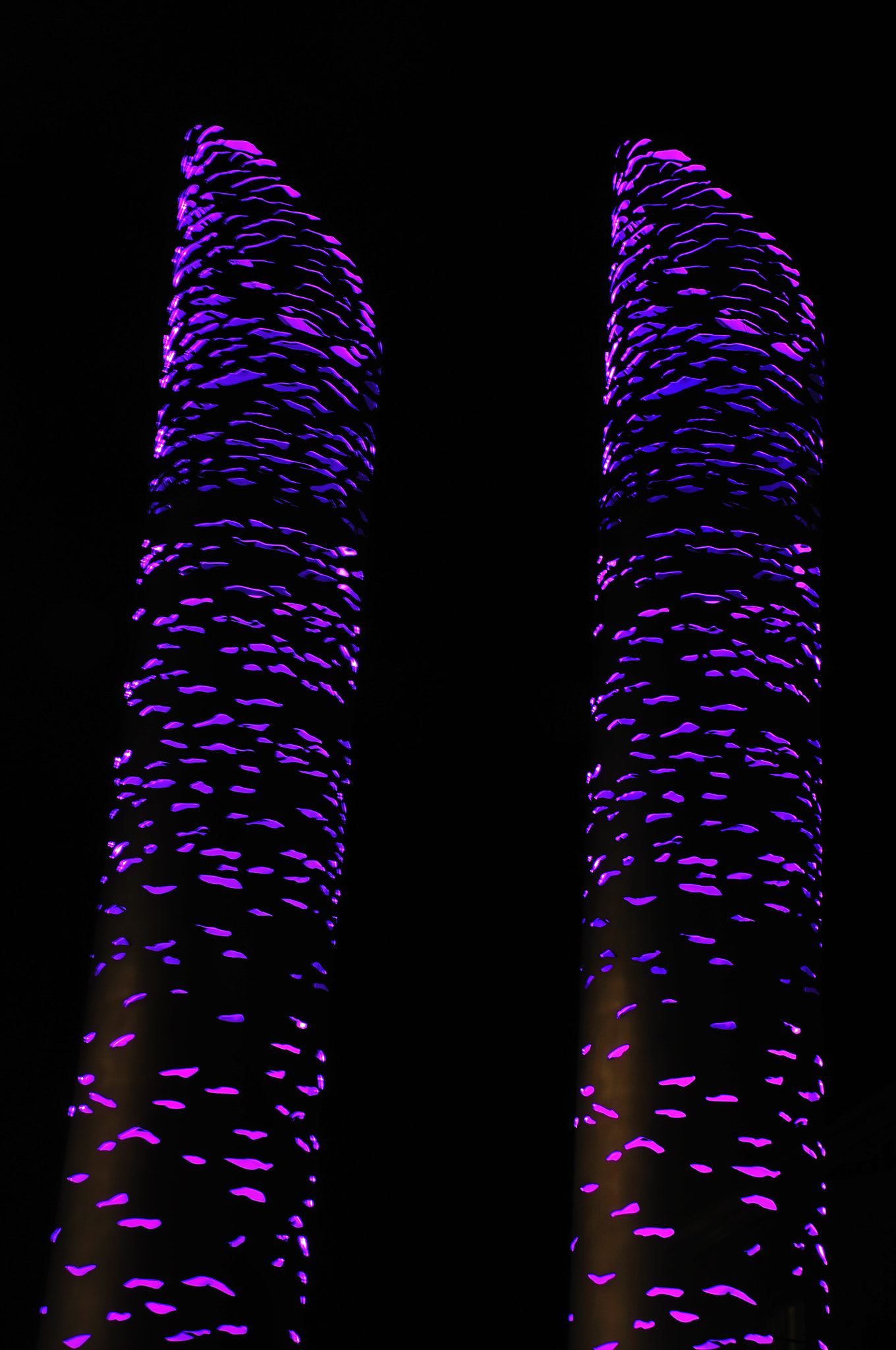 Nikon D90 sample photo. Lights on portishead harbour photography