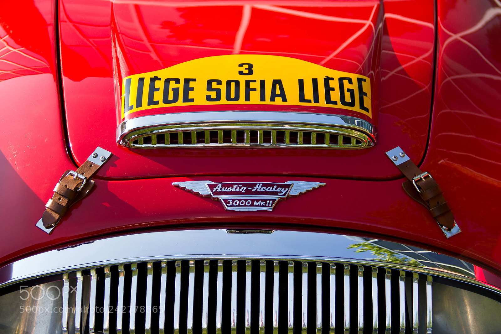 Canon EOS 60D sample photo. Austin-healey 3000 photography