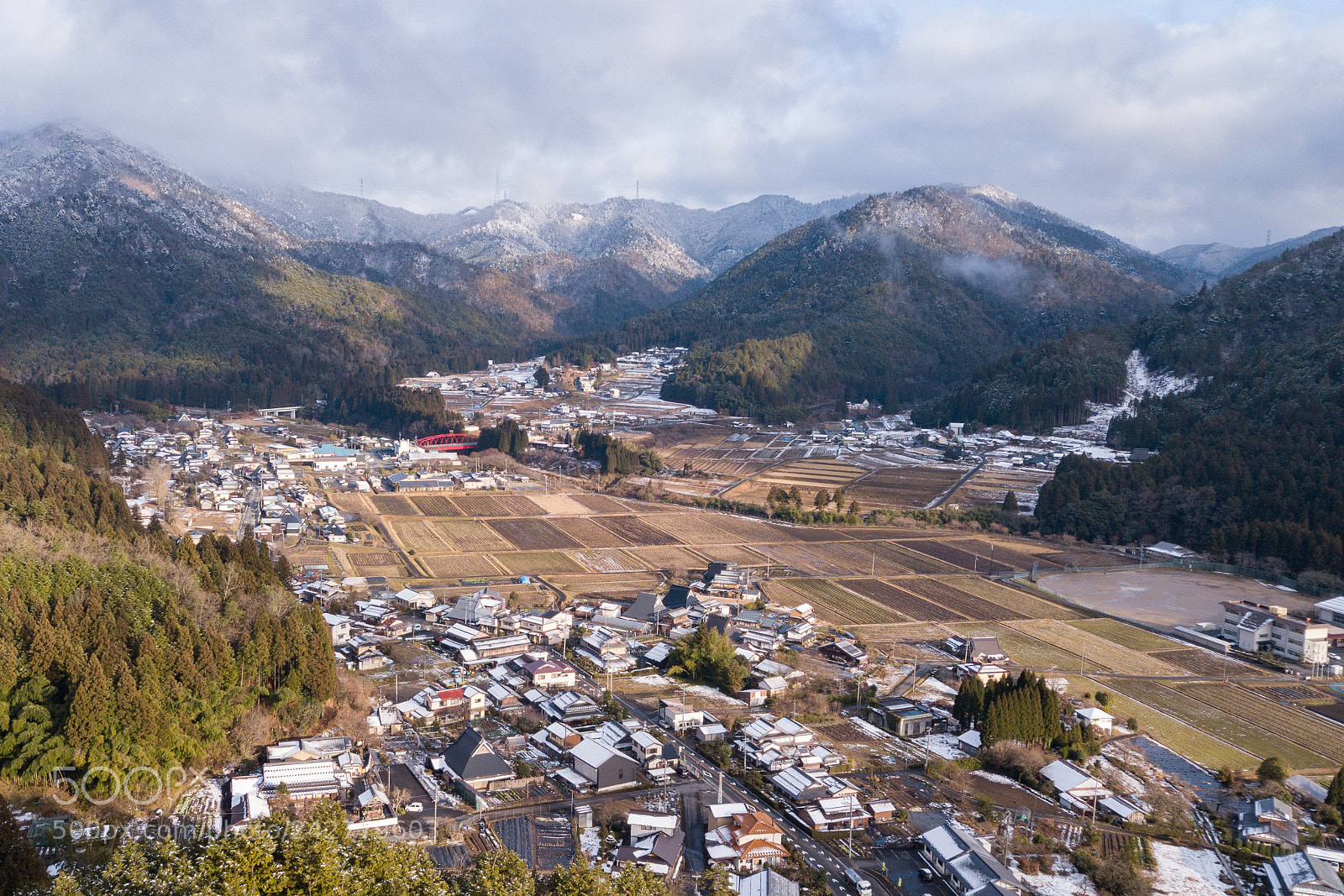 DJI FC220 sample photo. Old kyoto photography