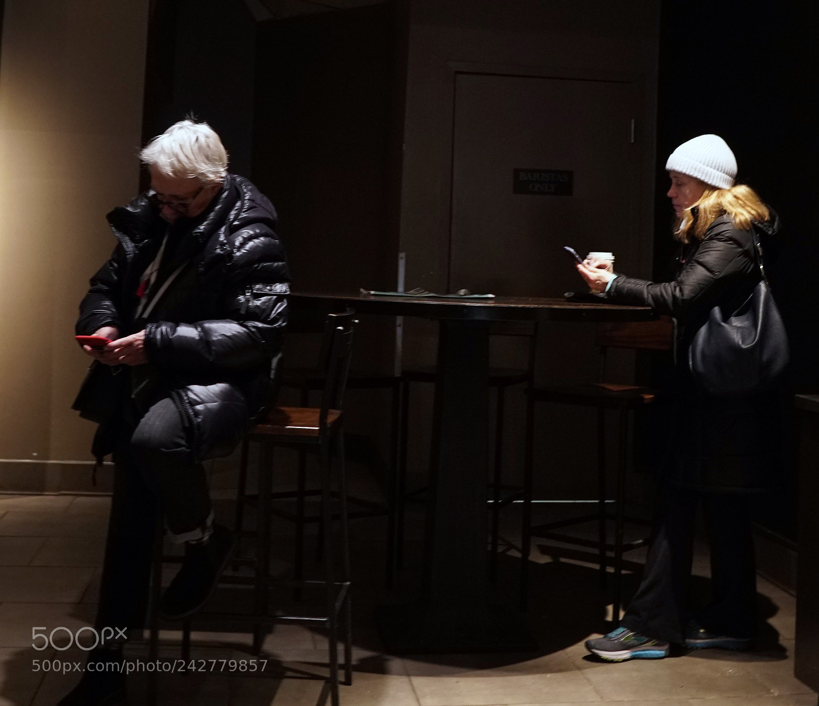 Sony a6500 sample photo. Typical afternoon at starbucks photography
