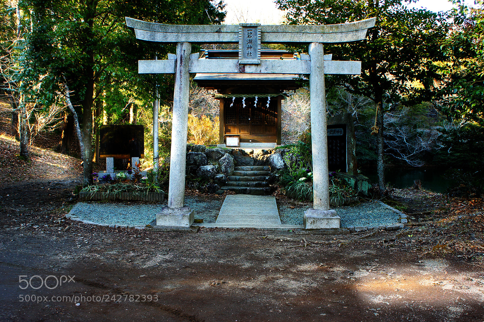 Sony Alpha NEX-5 sample photo. Ippeki-ko shrine photography