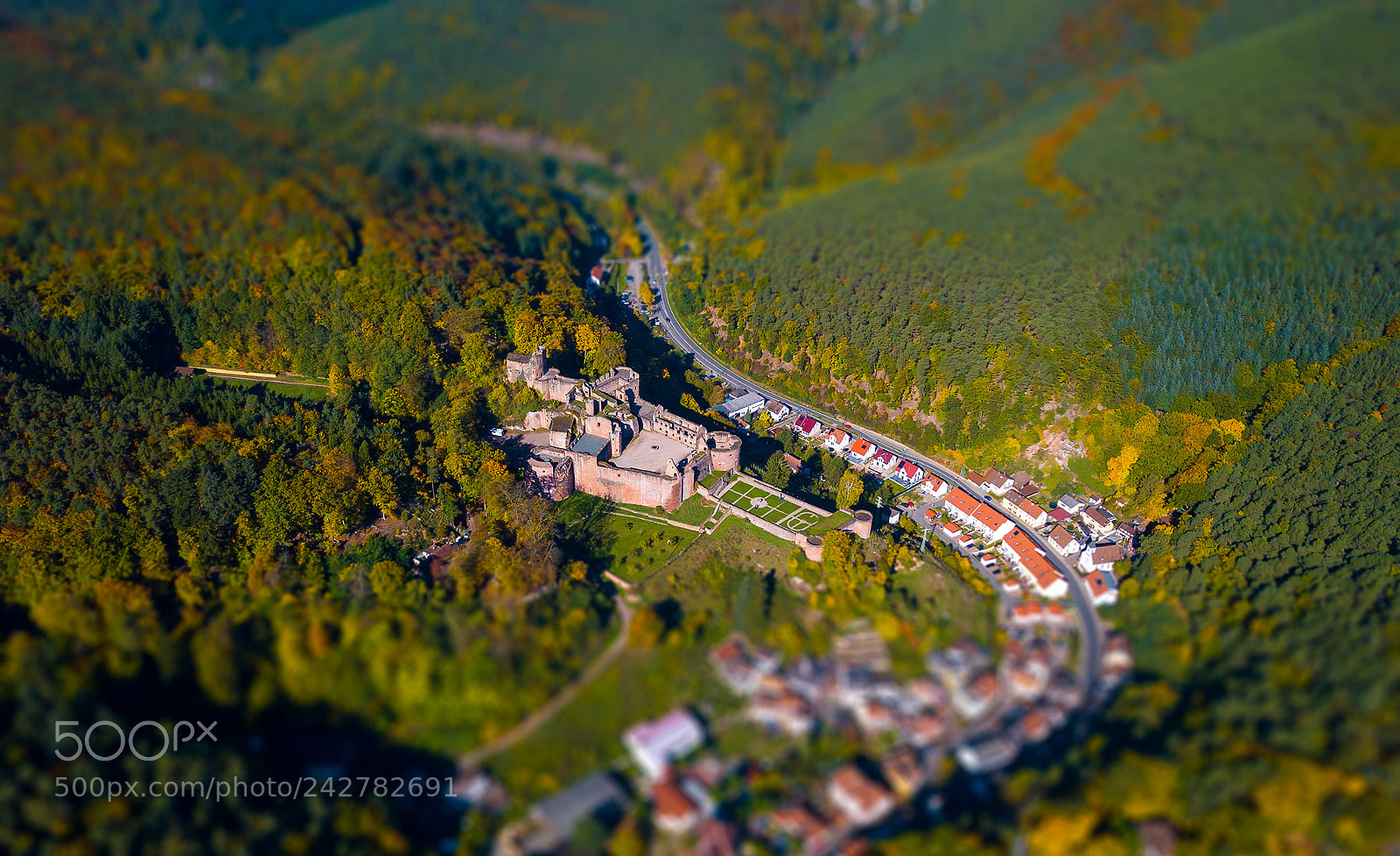 DJI FC220 sample photo. German valley photography