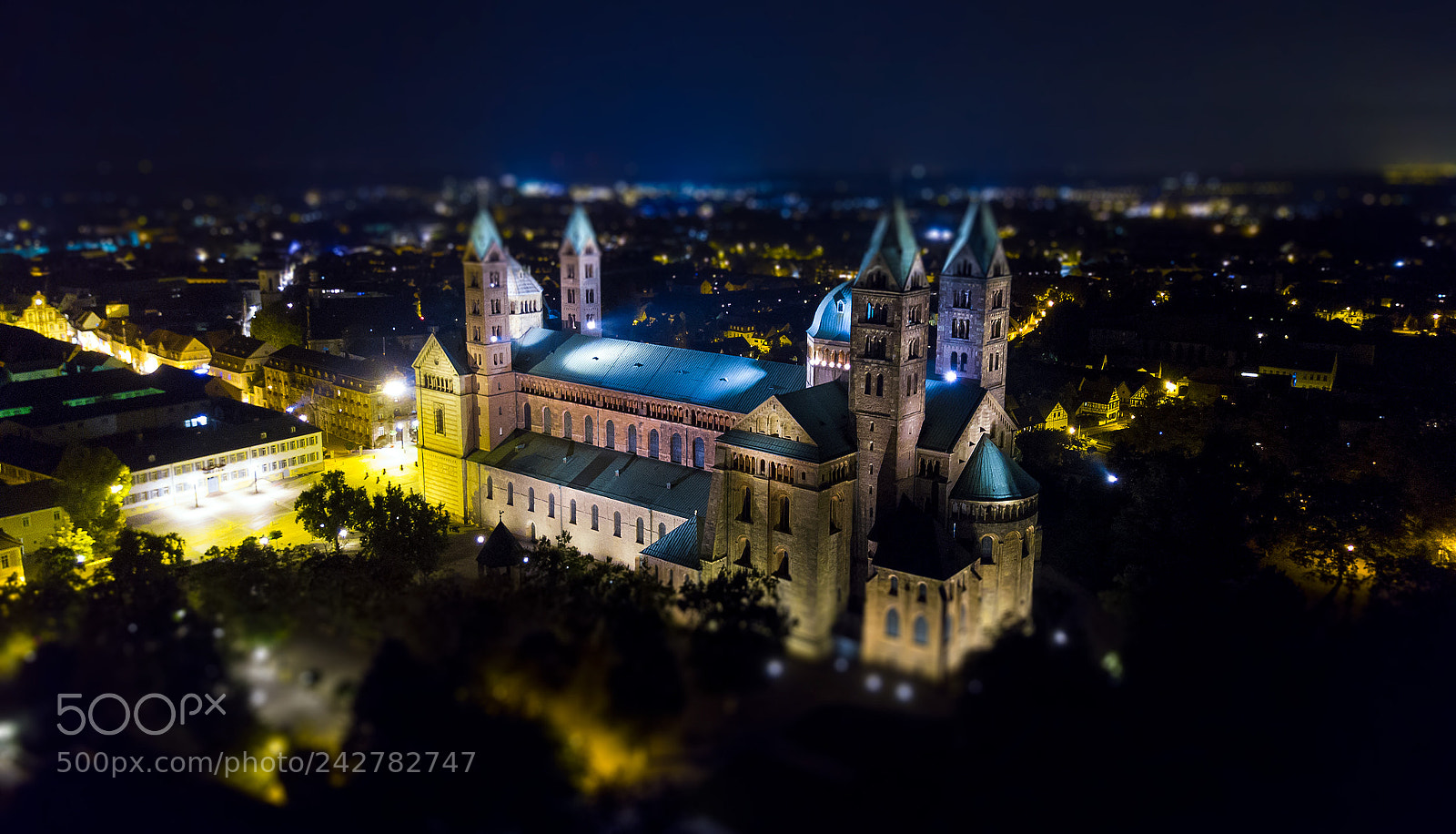 DJI FC220 sample photo. Speyer cathedral photography