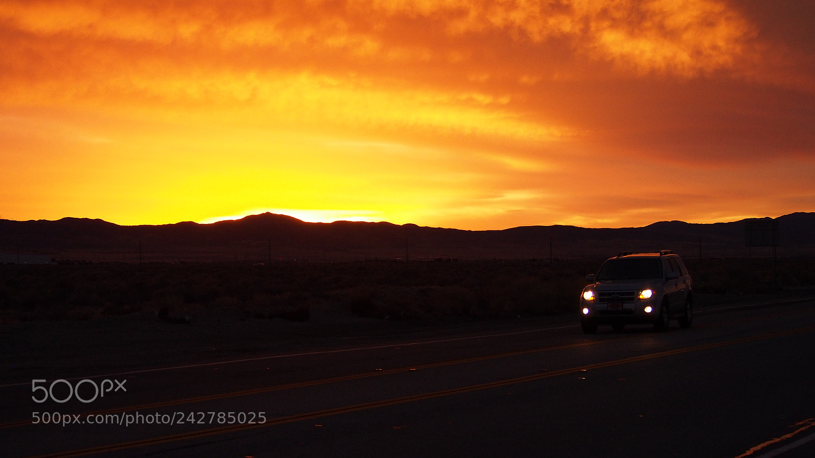 Olympus PEN E-PL5 sample photo. Desert sunset photography