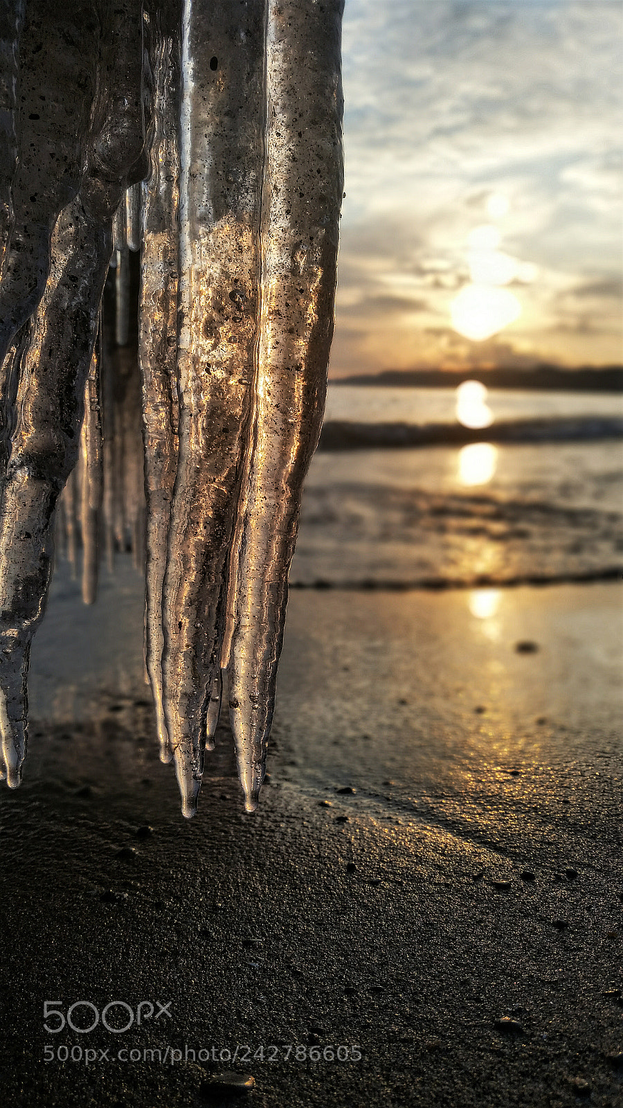 Samsung Galaxy S5 sample photo. January ice photography