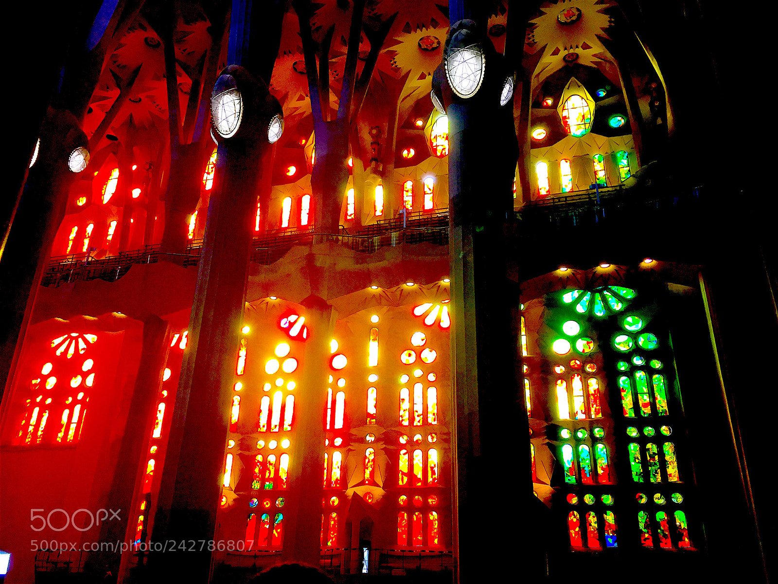Apple iPhone 6 sample photo. Stained glass - sagrada photography