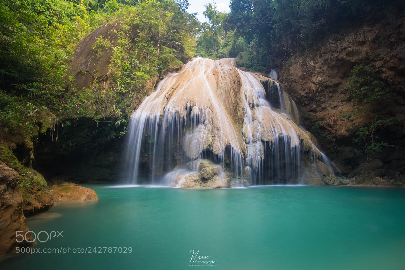 Fujifilm X-T10 sample photo. น้ำตกก้อหลวง thailand photography