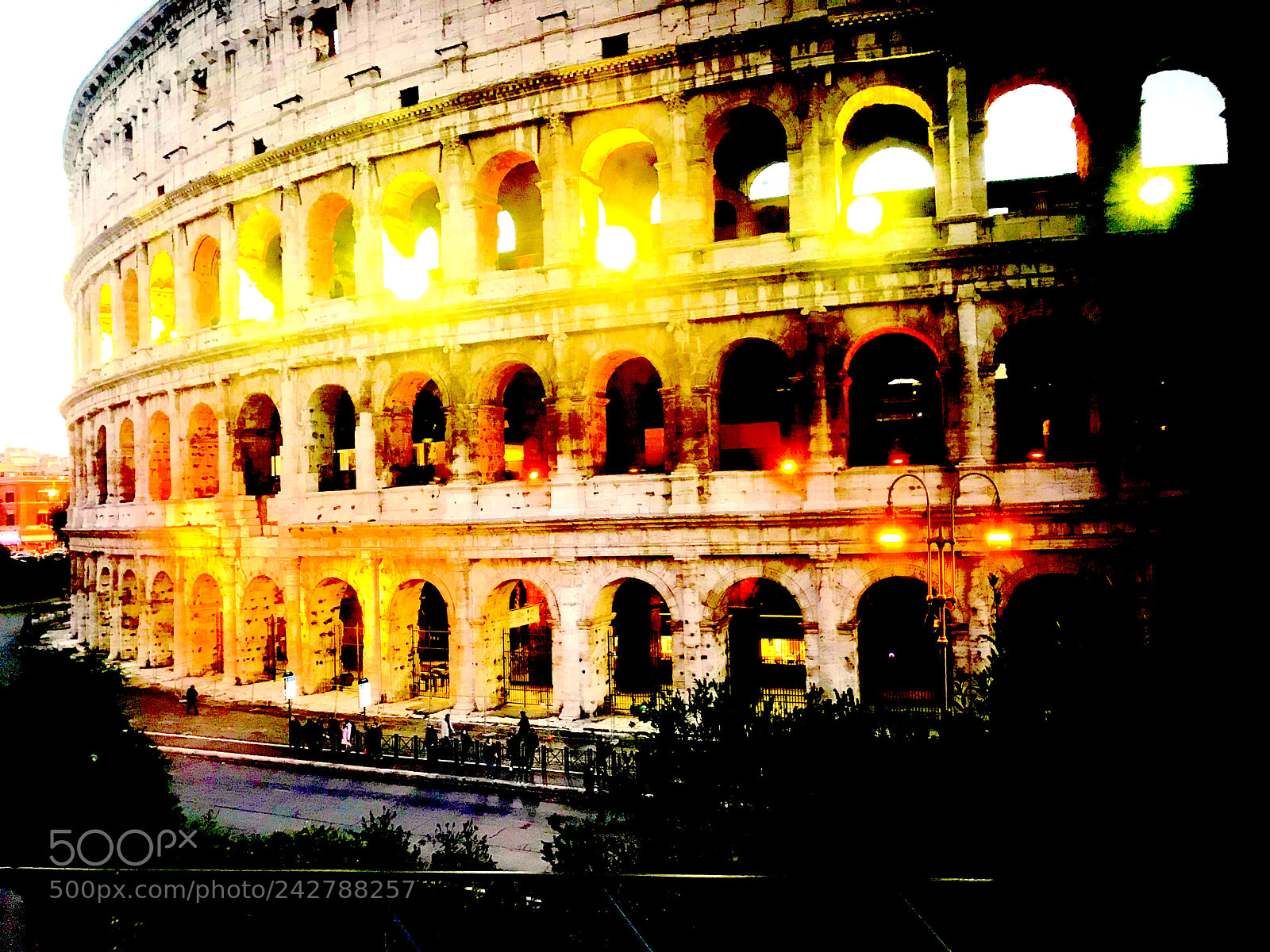 Apple iPhone 7 sample photo. Colosseum photography