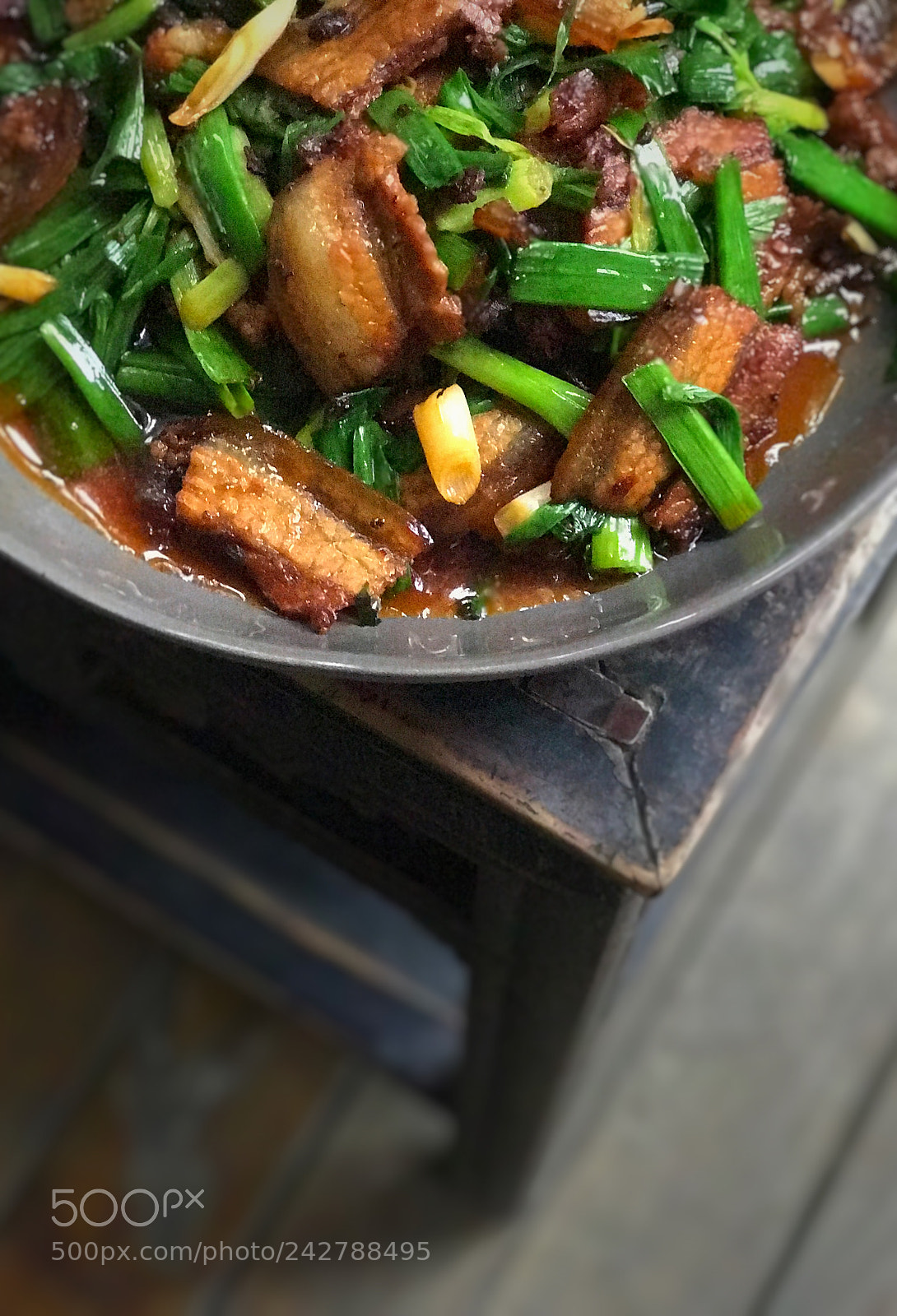 Apple iPhone 7 Plus sample photo. 标准的四川菜——回锅肉 photography