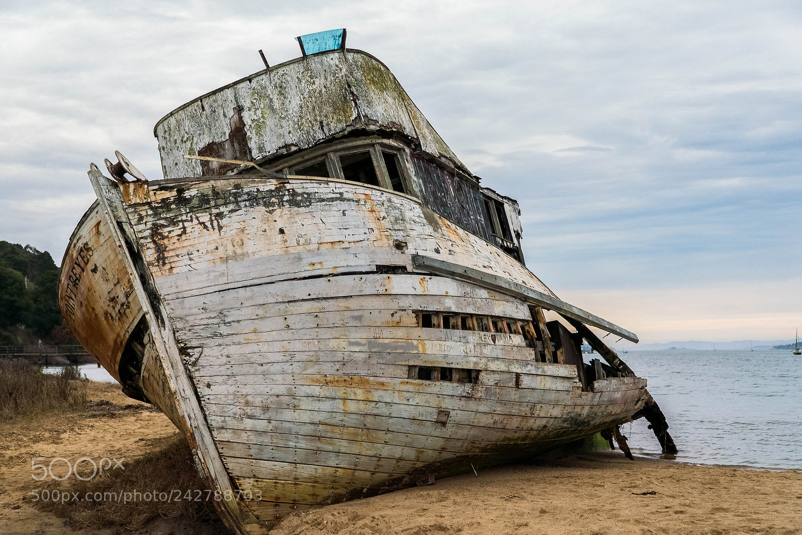 Sony a7R III sample photo. Point reyes sunken ship photography