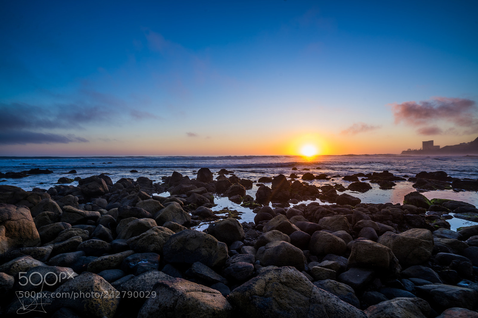 Sony a7 II sample photo. Rosarito sunset photography