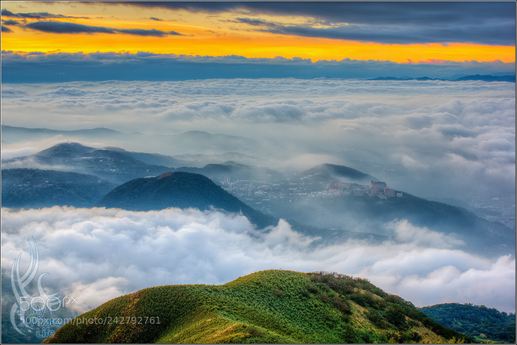 Pentax K-3 sample photo. Datun mountain. morning color photography