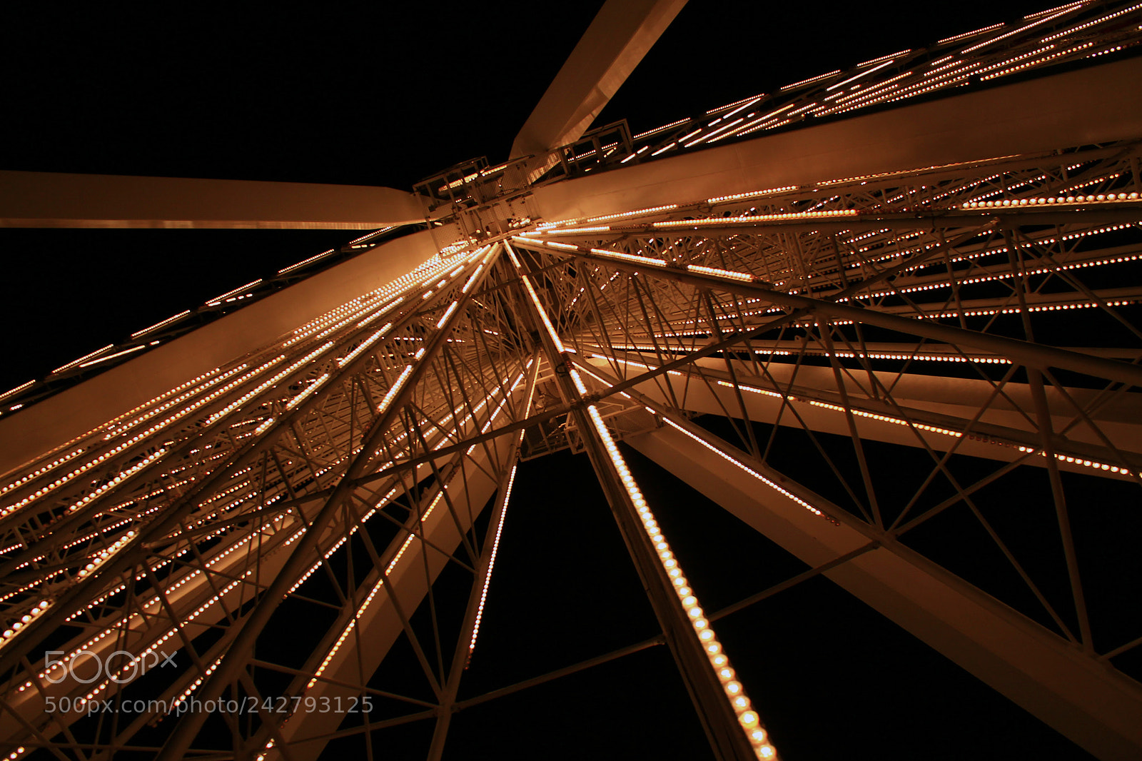 Canon EOS 1100D (EOS Rebel T3 / EOS Kiss X50) sample photo. Chicago ferris wheel photography