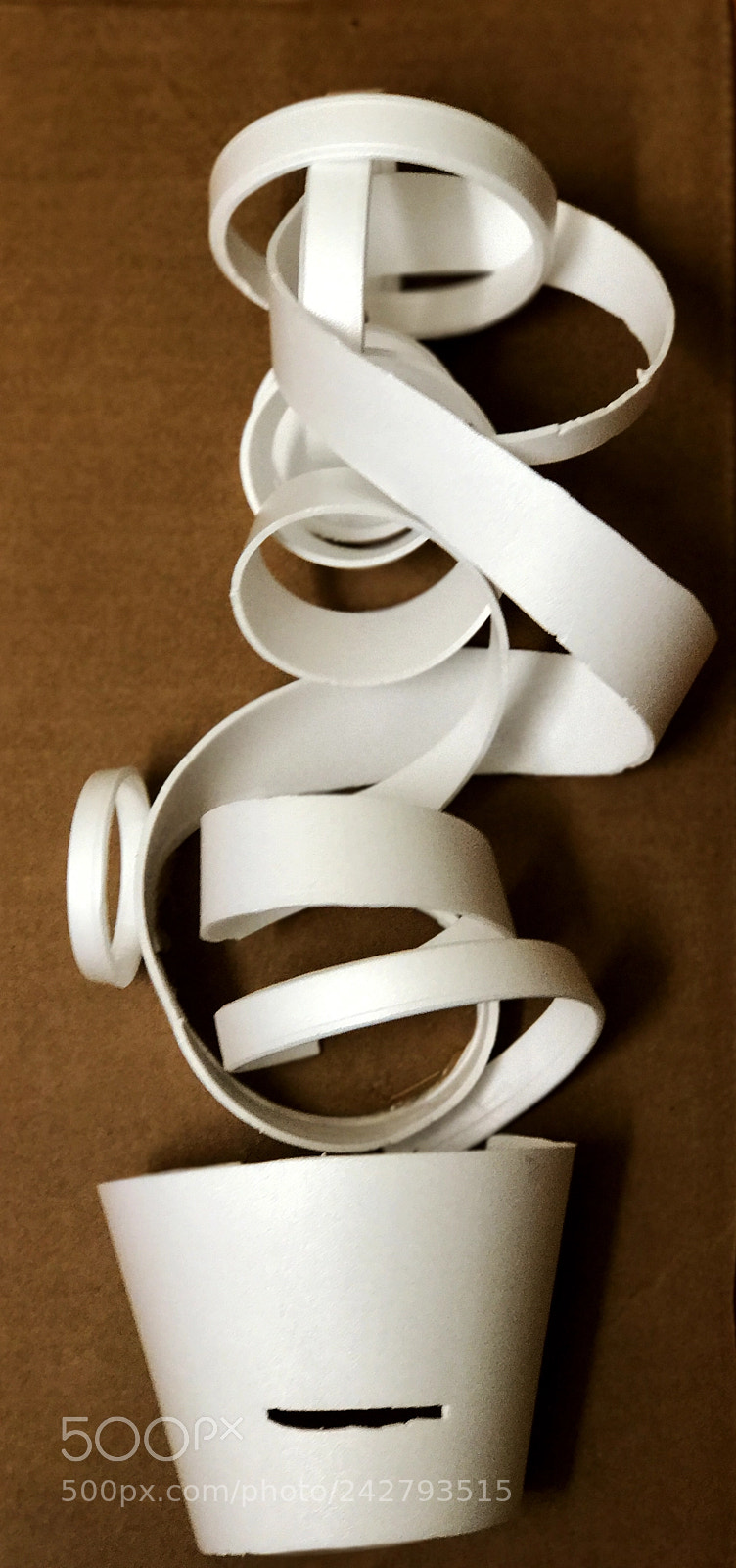 Apple iPhone 7 Plus sample photo. Curvilinear styrofoam art project photography