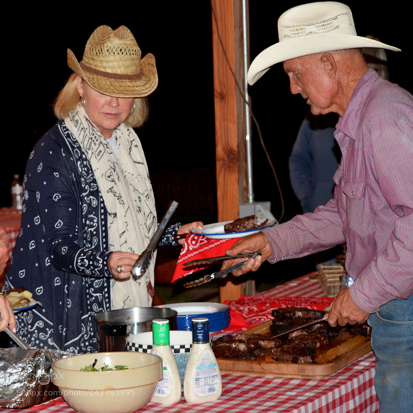 Nikon D7100 sample photo. Cowboy cookout photography