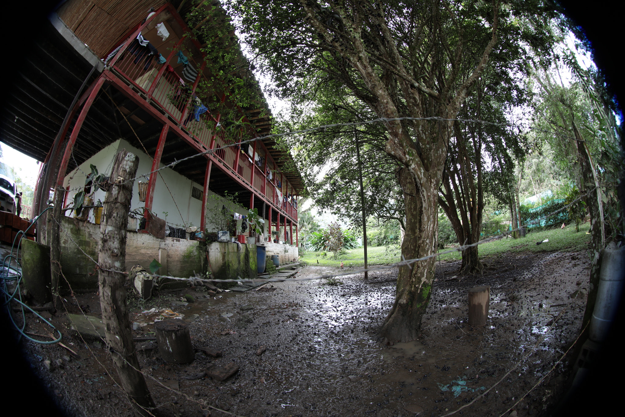 Canon EOS 5DS R + Canon EF 8-15mm F4L Fisheye USM sample photo. The old house                                                            photography