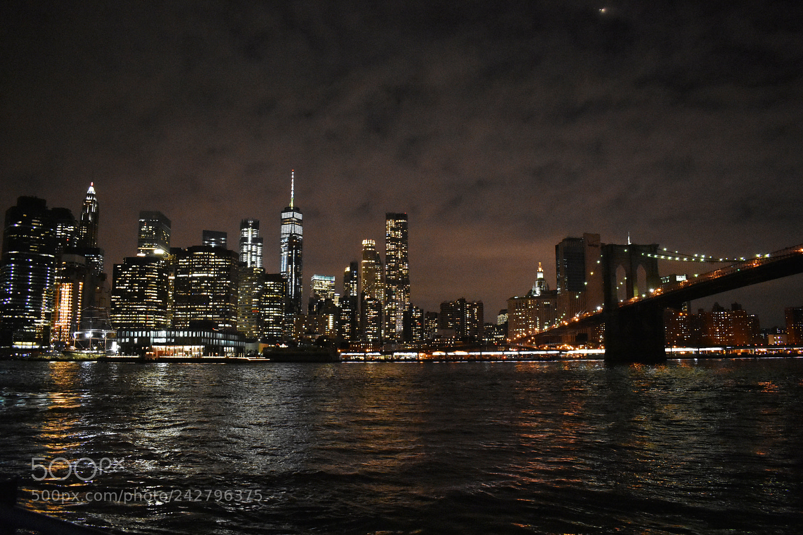 Nikon D3400 sample photo. Brooklyn bridge photography