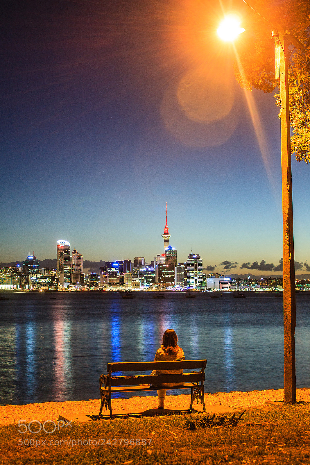 Canon EOS 1100D (EOS Rebel T3 / EOS Kiss X50) sample photo. Auckland new zealand skyline photography