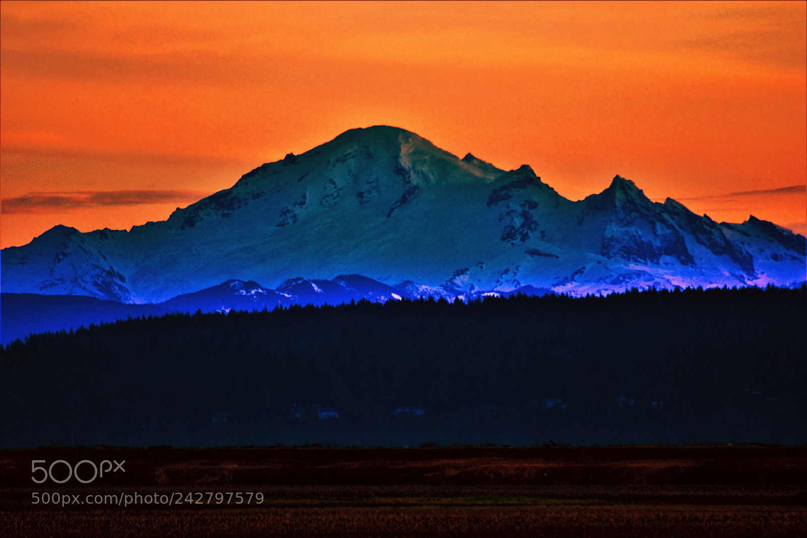 Canon EOS 60D sample photo. Mt baker -- 美国贝克山 photography