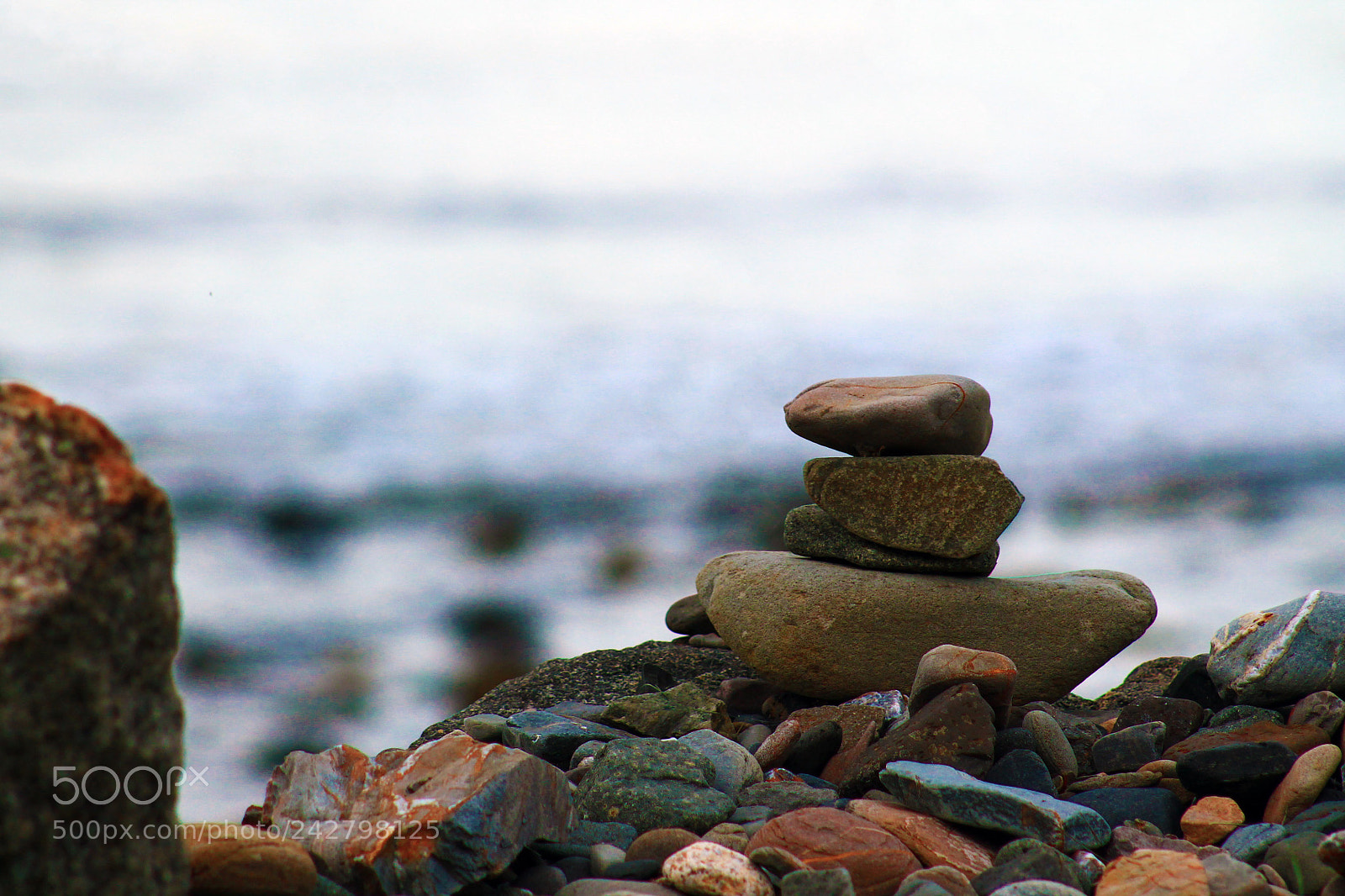 Canon EOS 1100D (EOS Rebel T3 / EOS Kiss X50) sample photo. Rock stack photography