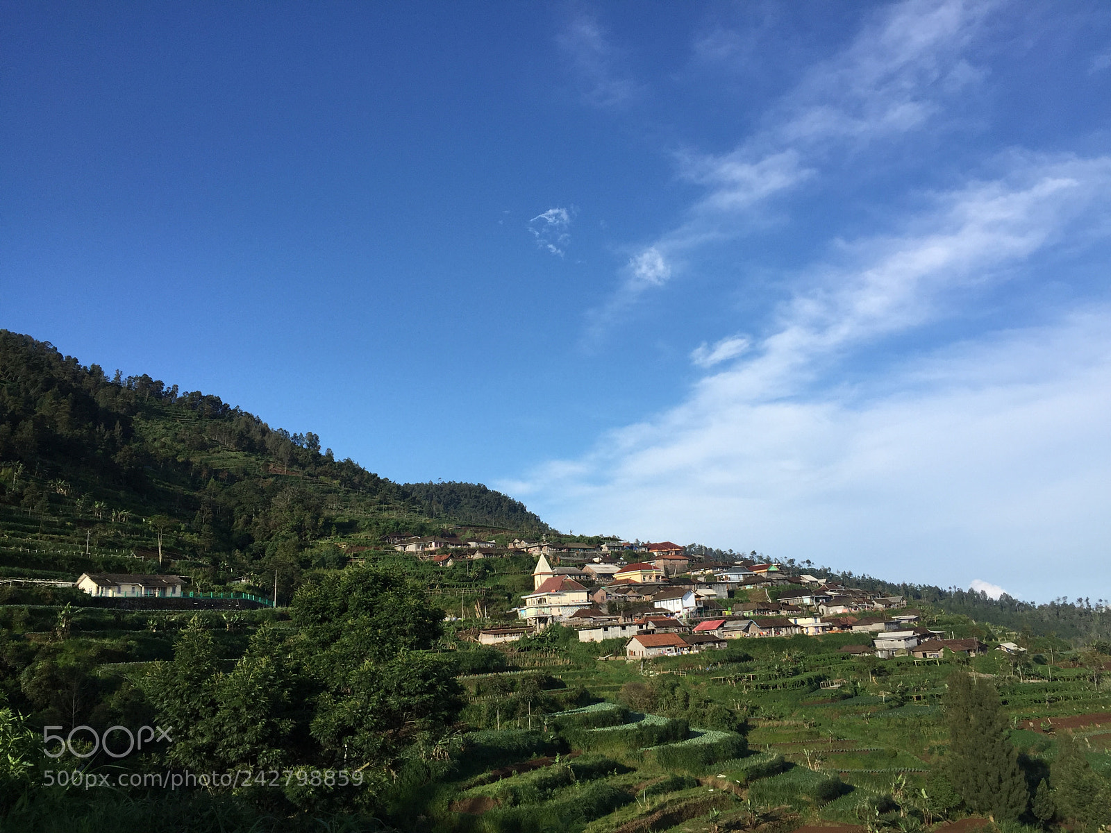 Apple iPhone 6 sample photo. Village standing above photography