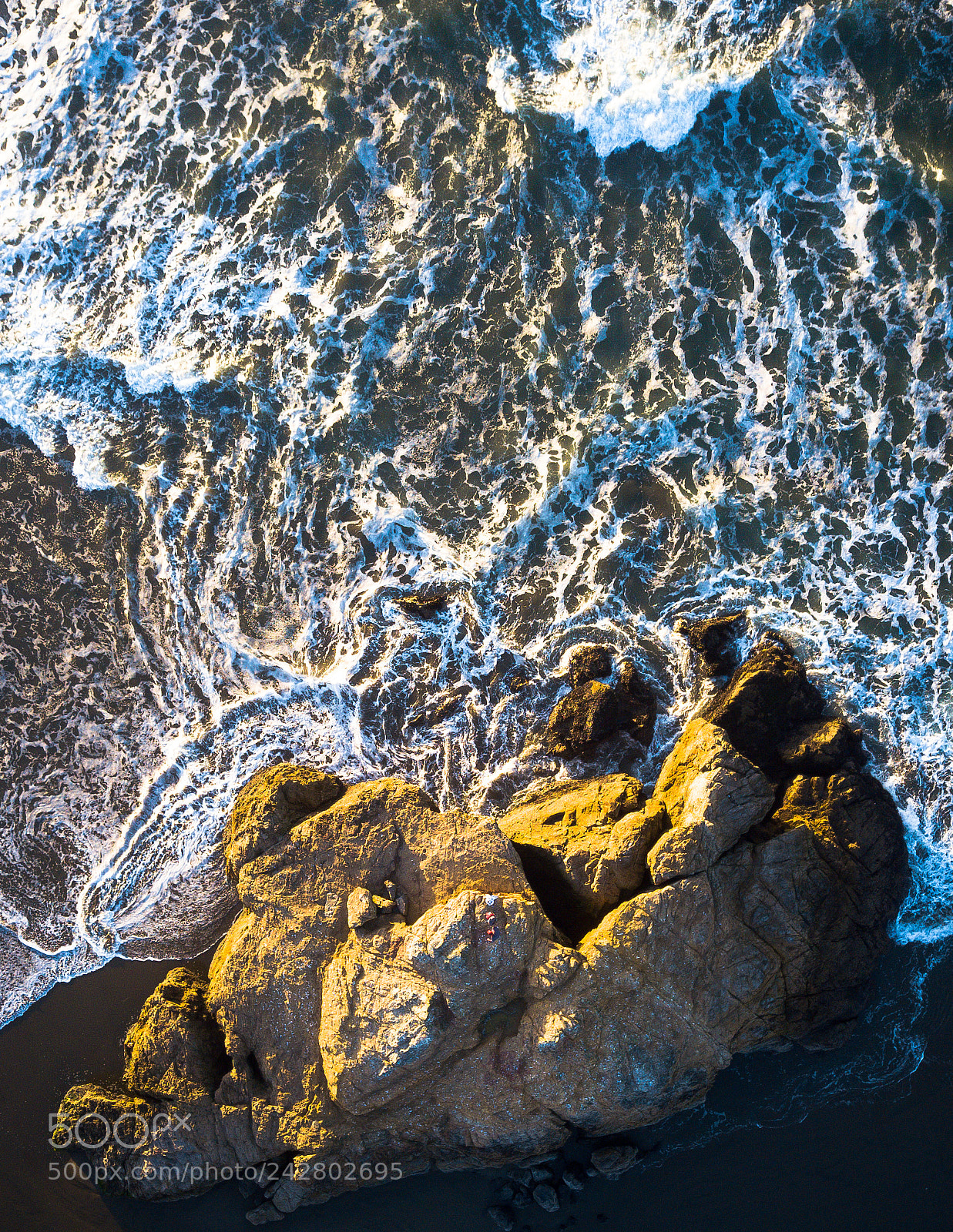 DJI FC220 sample photo. Lands end rocks from photography
