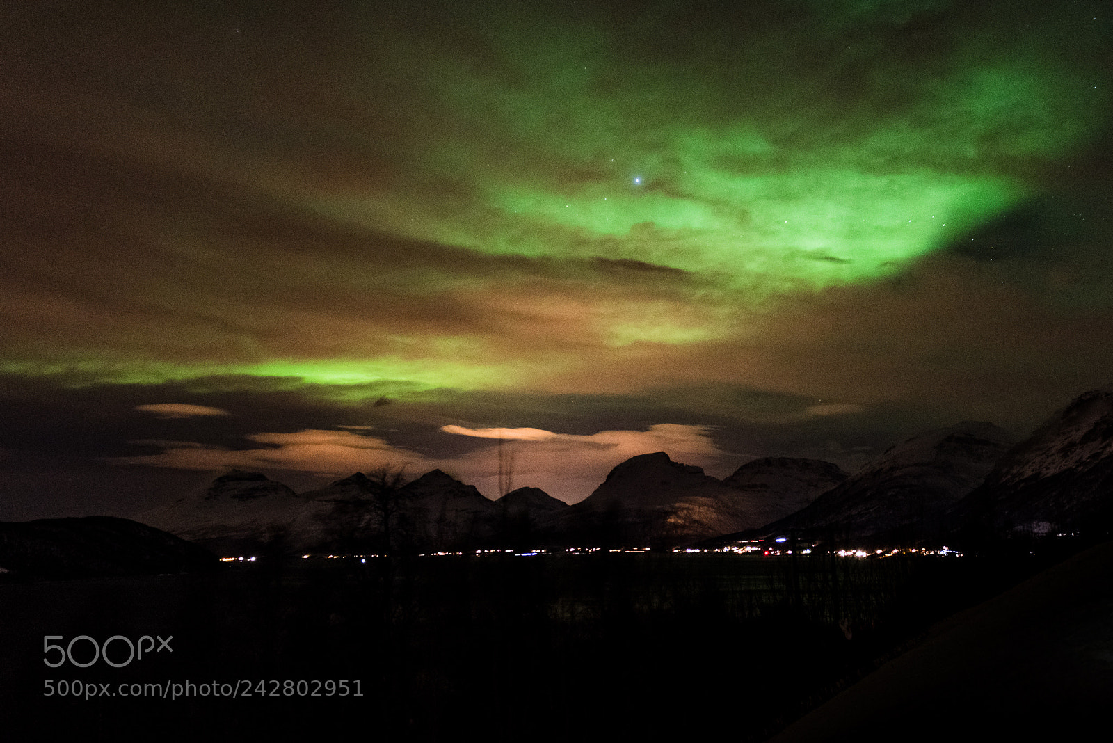 Nikon D810 sample photo. Chasing northern lights photography