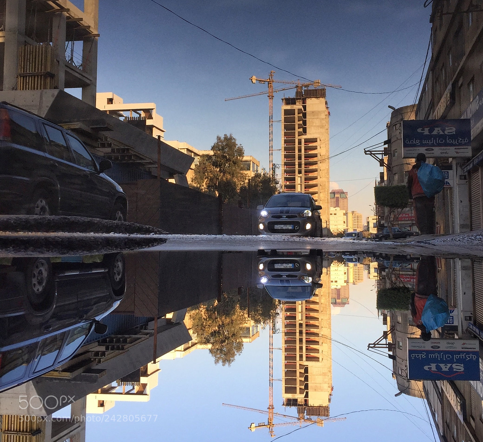 Apple iPhone 6 sample photo. Reflection photography