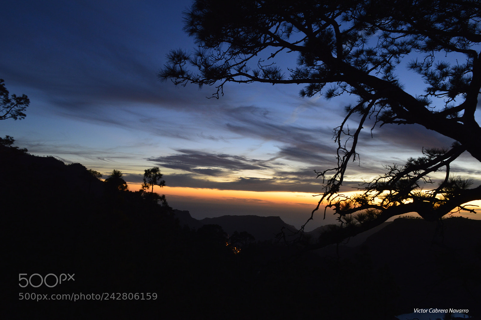 Nikon D3200 sample photo. Atardece mirador de inagua photography