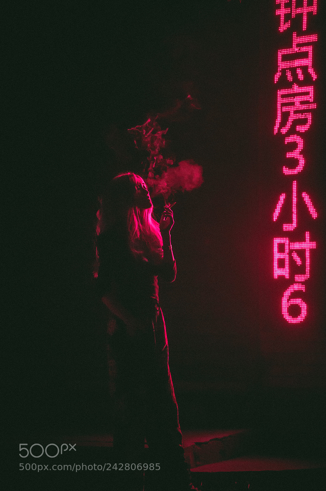 Nikon D90 sample photo. Smoking photography