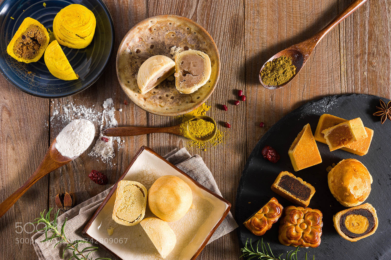 Sony a7 II sample photo. Moon festival cakes photography