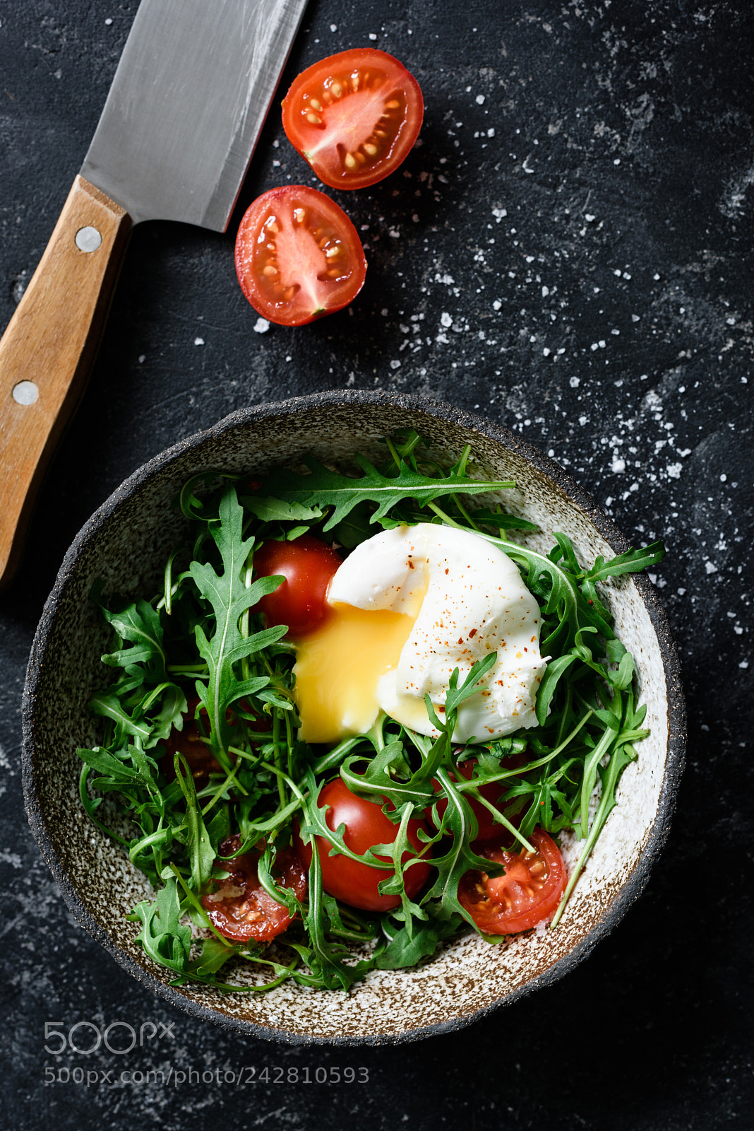 Nikon D810 sample photo. Healthy salad with arugula photography